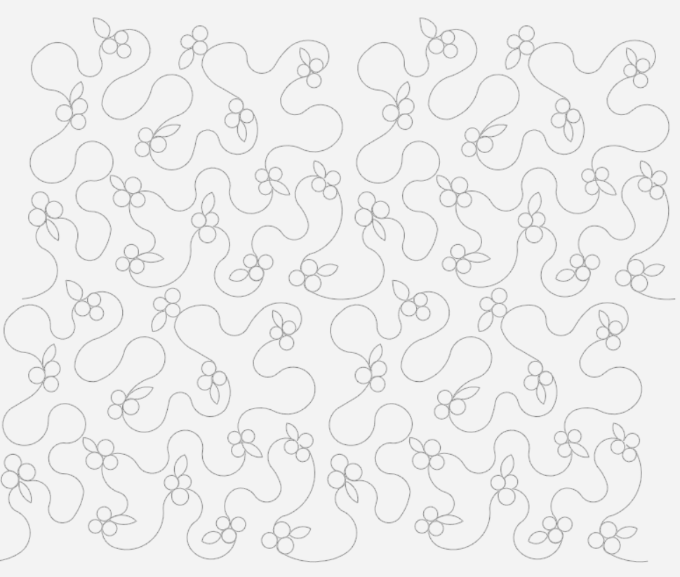 Florals - Berry Stipple