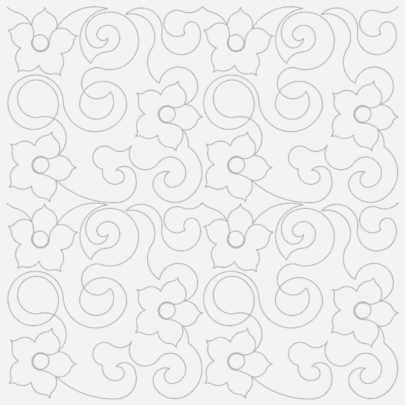 Florals - DBD Flower Swirls